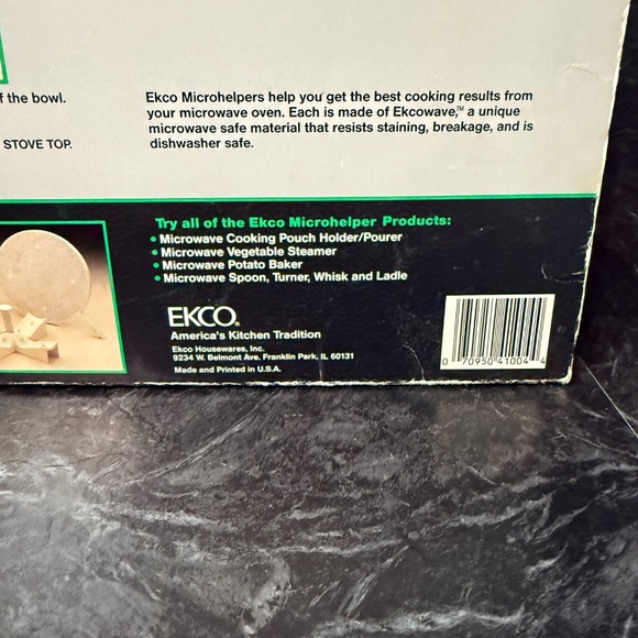 EKCO MICRO HELPERS Microwave Splatter Screen Vintage - Picture 9 of 13